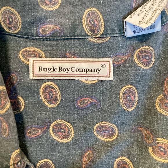 Vintage Bugle Boy Causal Button Down Shirt - Picture 4 of 6